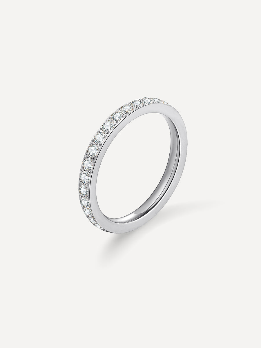 Anillo Radiante de Brillo Claro