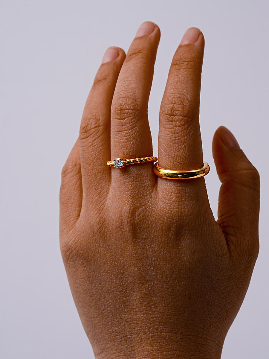 Anillo Clásico Ultra-Liso