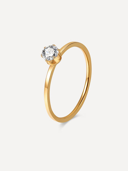 Anillo Brillante Gran Valor