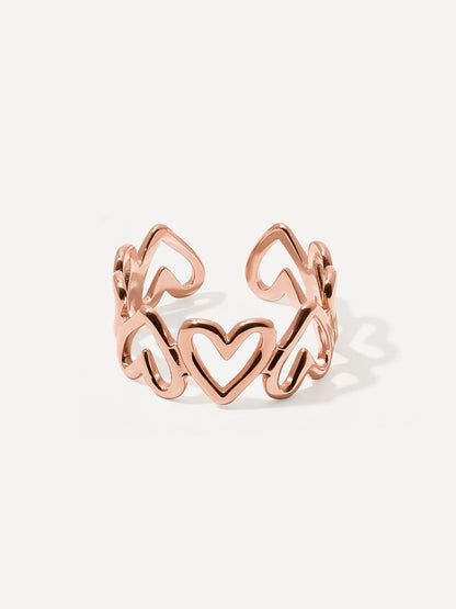 Anillo Infinito Corazón
