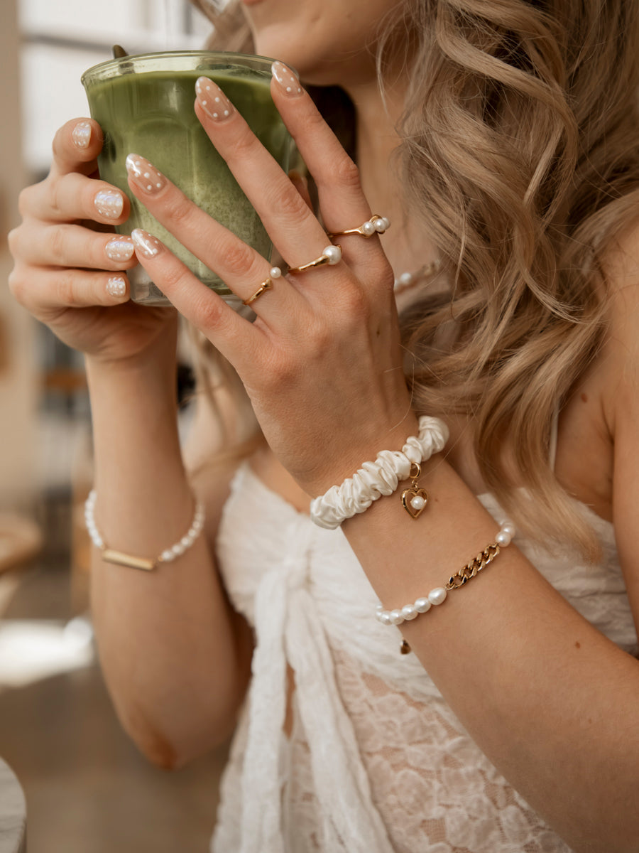Anillo de Perla Elegante