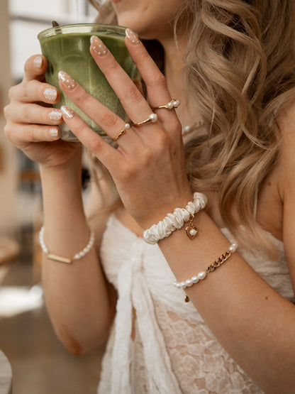 Anillo de Perla Elegante