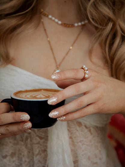 Anillo de Perla Elegante