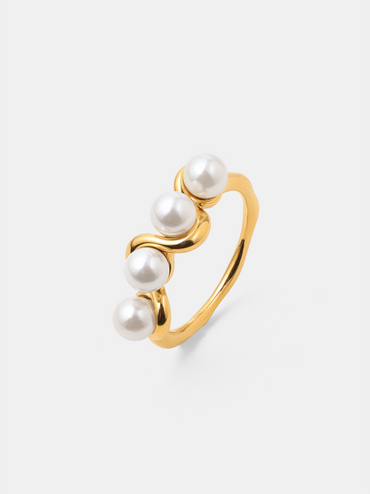 Anillo de Perla Elegante