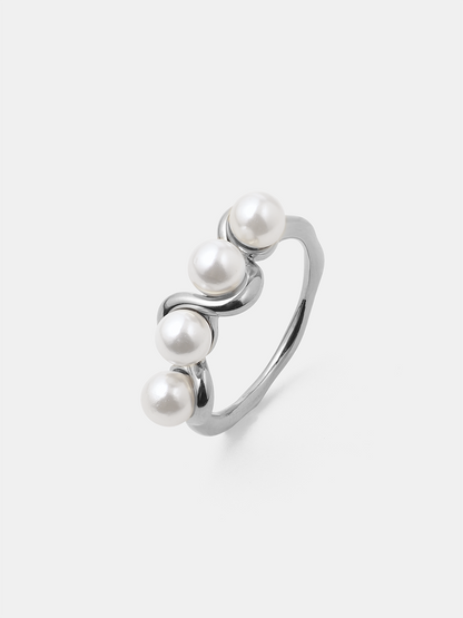 Anillo de Perla Elegante