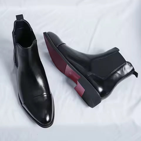 Botas Chelsea suela roja para hombre