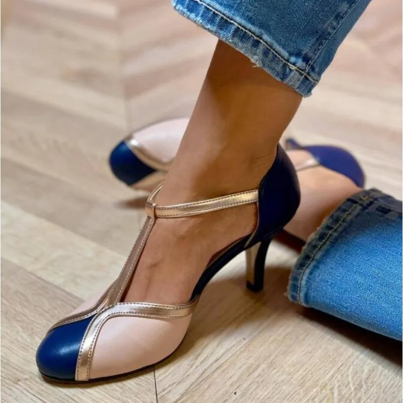 NEREA - Sandalias Mary Jane vintage con hebilla