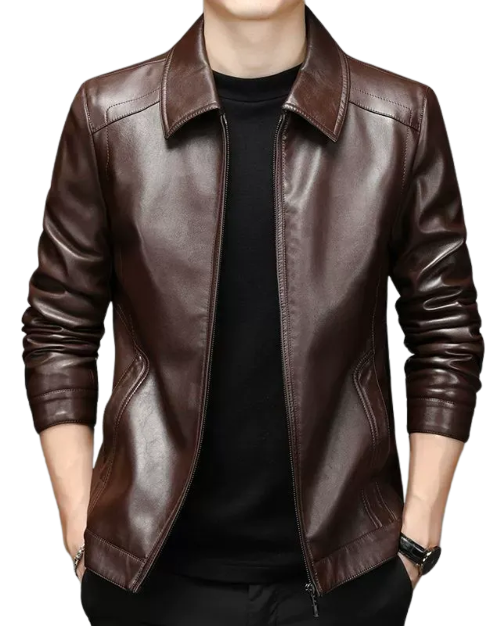 Giacomo | Chaqueta de Piel Casual