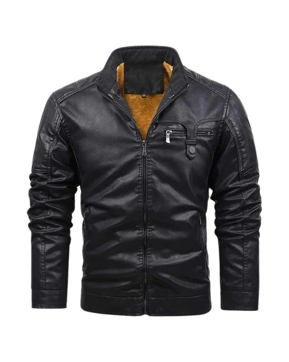 Ivan | Chaqueta de Piel Retro Forrada