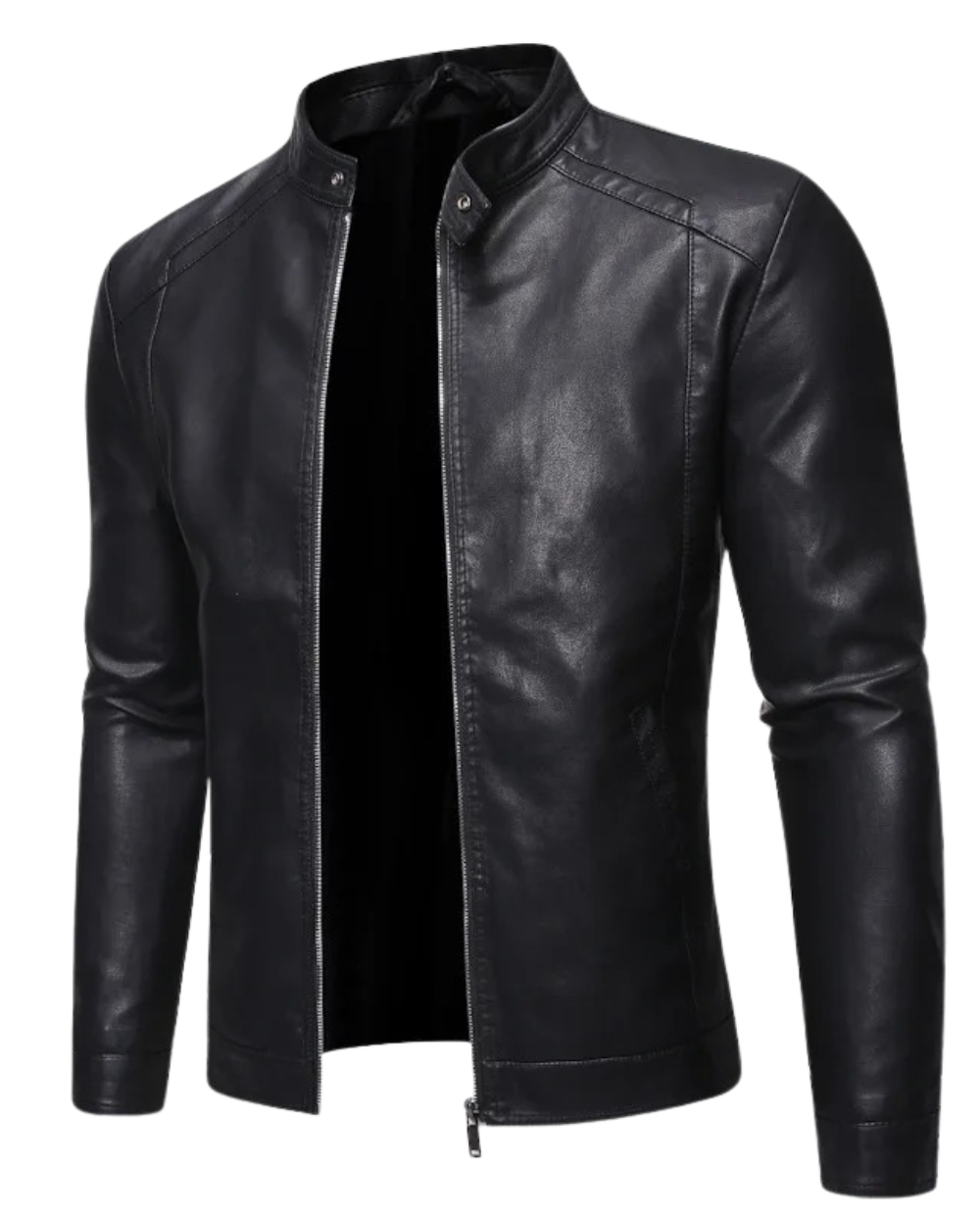 Gabriele | Chaqueta de Piel Cuello Alto