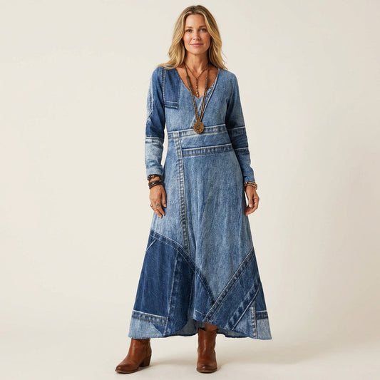 Adriana | Vestido Midi Vaquero Vintage