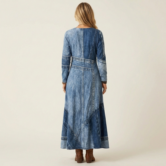 Adriana | Vestido Midi Vaquero Vintage