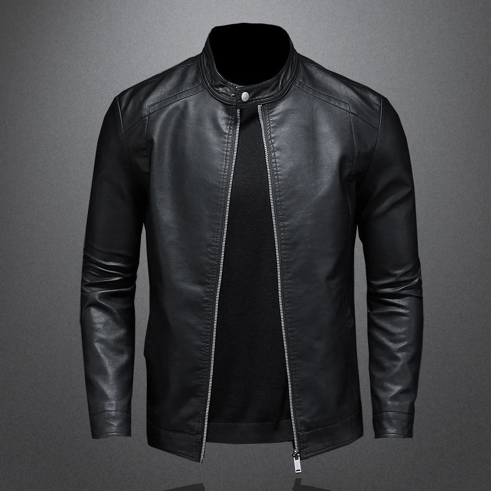 Mattia | Chaqueta de Piel Clásica