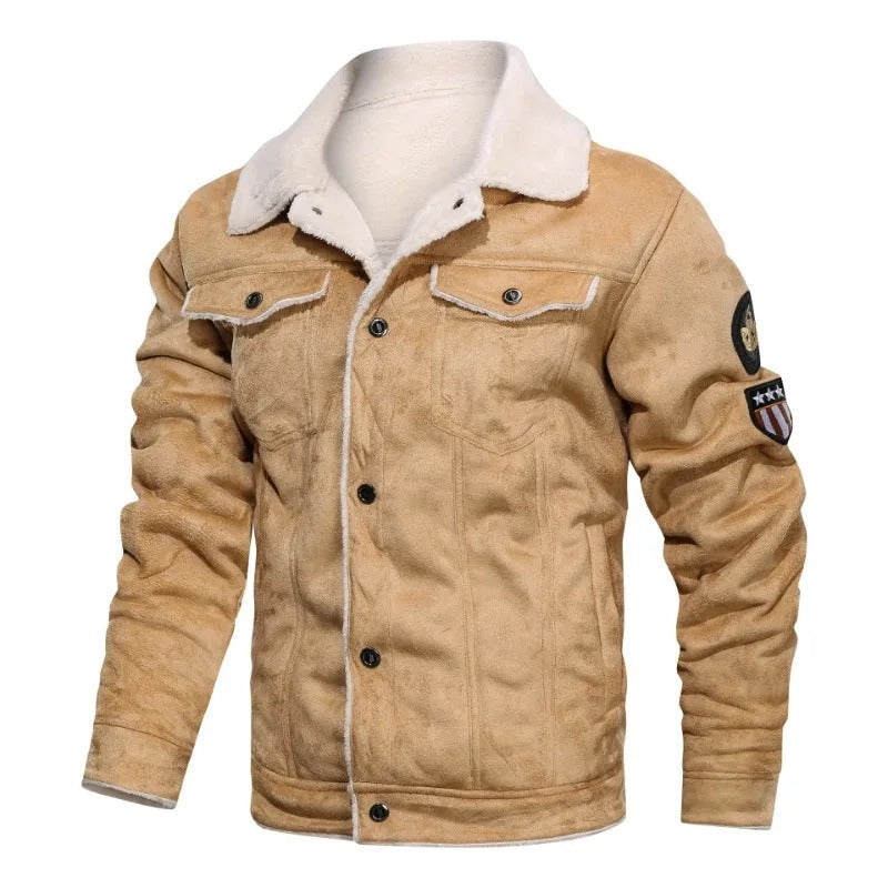 Nicolás | Chaqueta de Piel Forrada en Borreguito