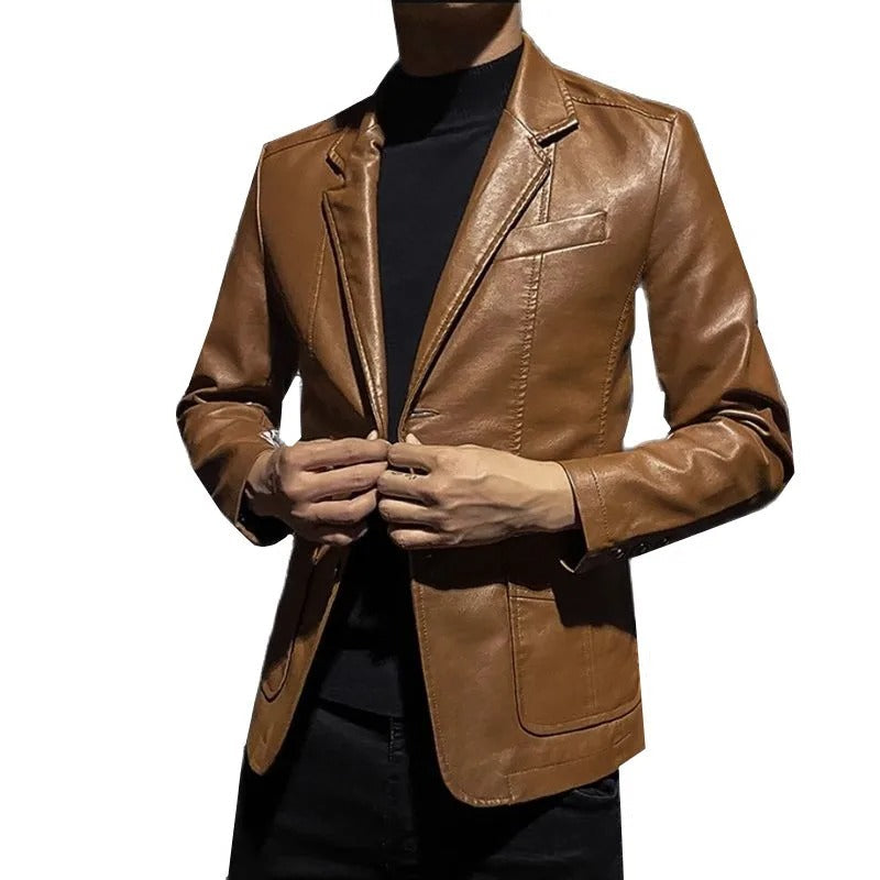 Jacopo | Chaqueta de Piel Business Casual