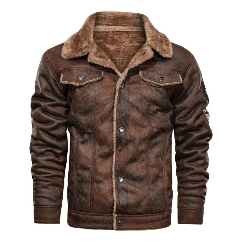 Nicolás | Chaqueta de Piel Forrada en Borreguito