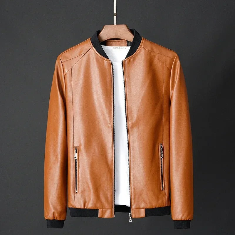 Christian | Chaqueta Biker de Piel