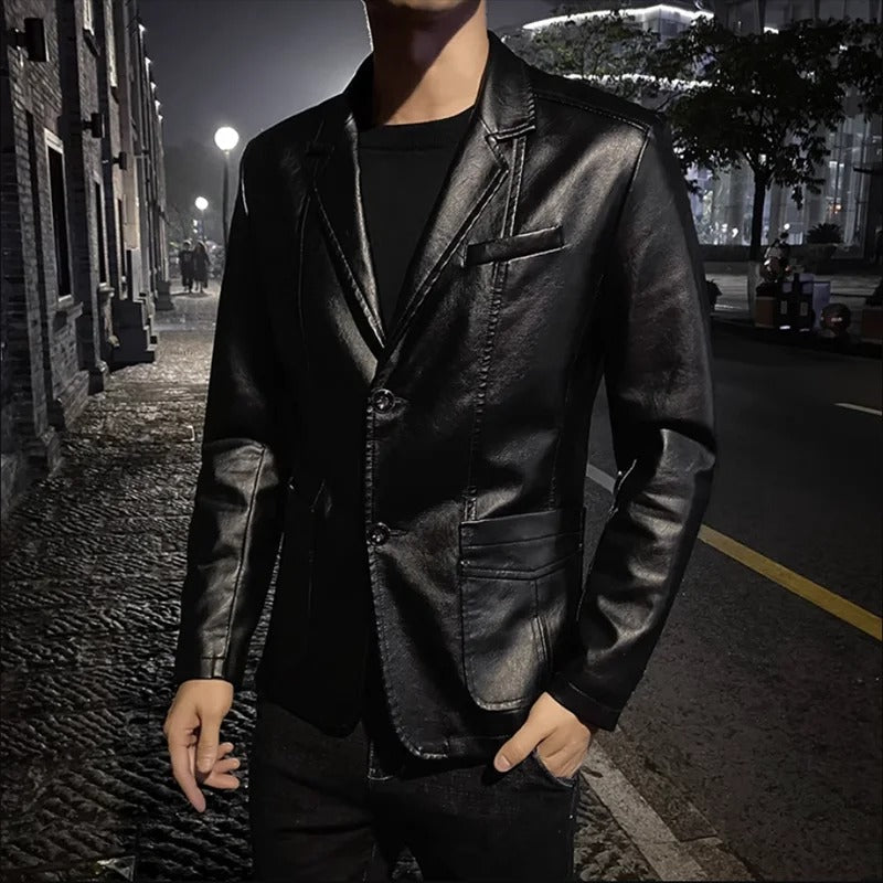 Jacopo | Chaqueta de Piel Business Casual