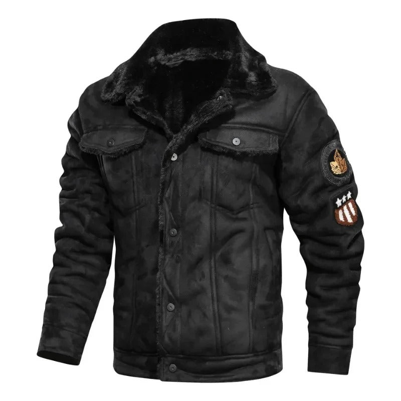 Nicolás | Chaqueta de Piel Forrada en Borreguito