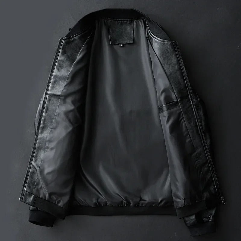 Christian | Chaqueta Biker de Piel